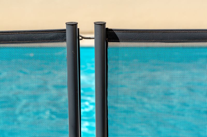 Mesh Pool Barrier Installation detail